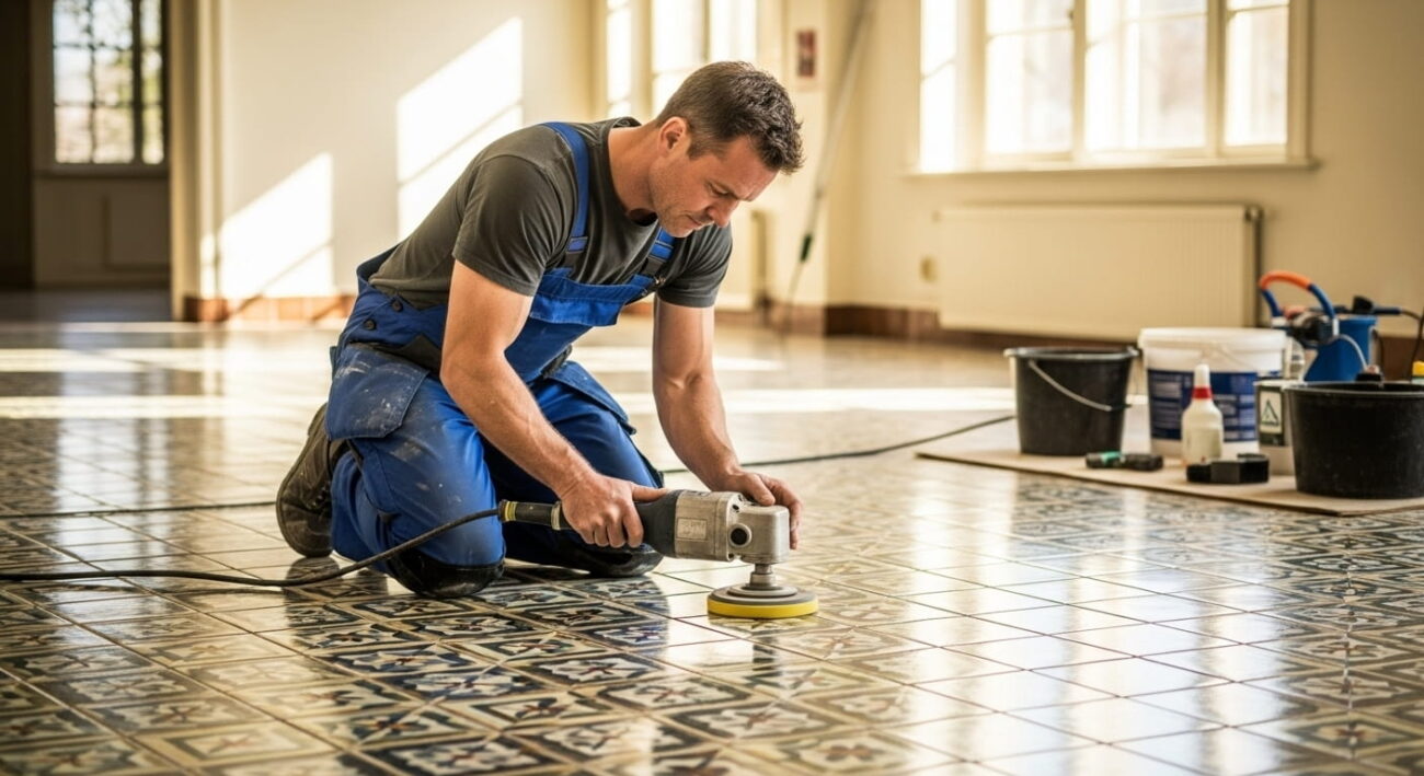 جلي بلاط السويد