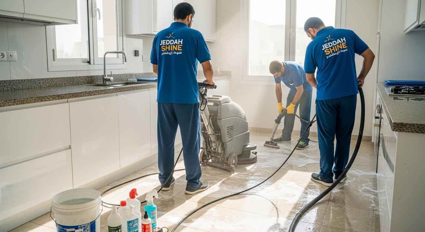 جلي بلاط جدة