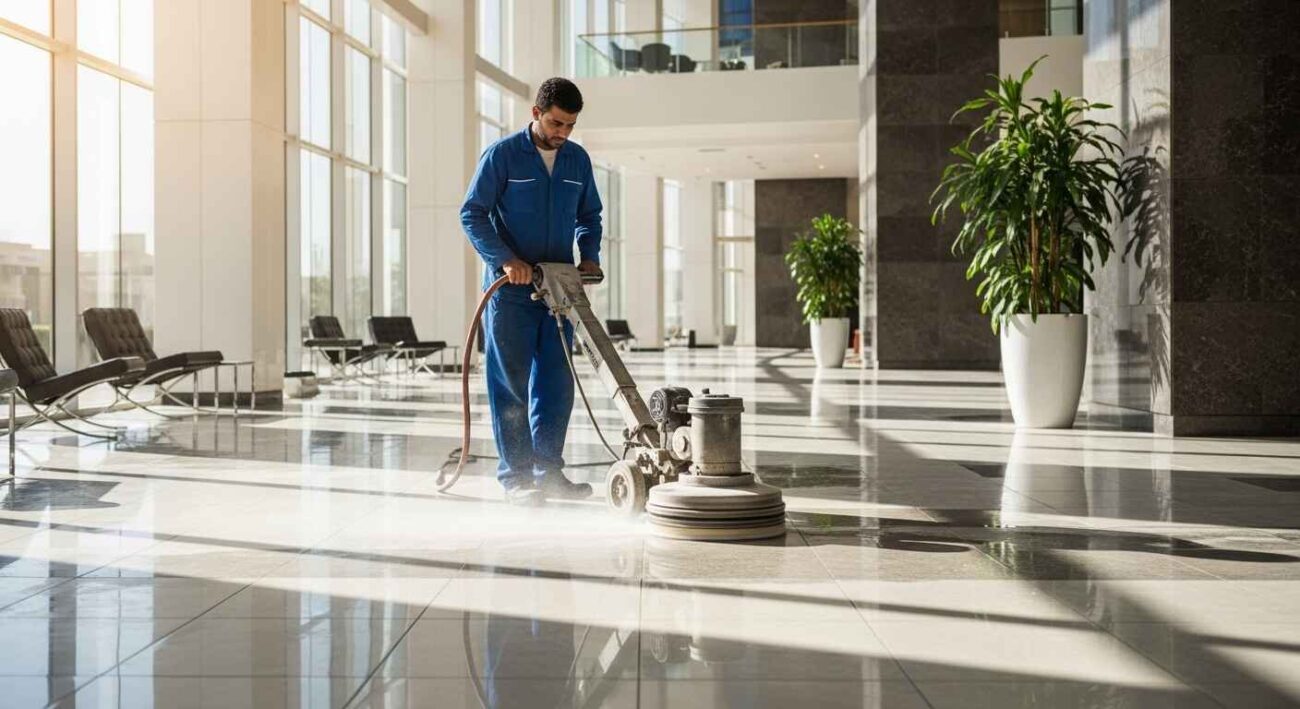 جلي بلاط جده