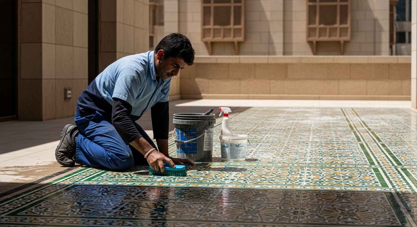 جلي بلاط باكستاني جدة