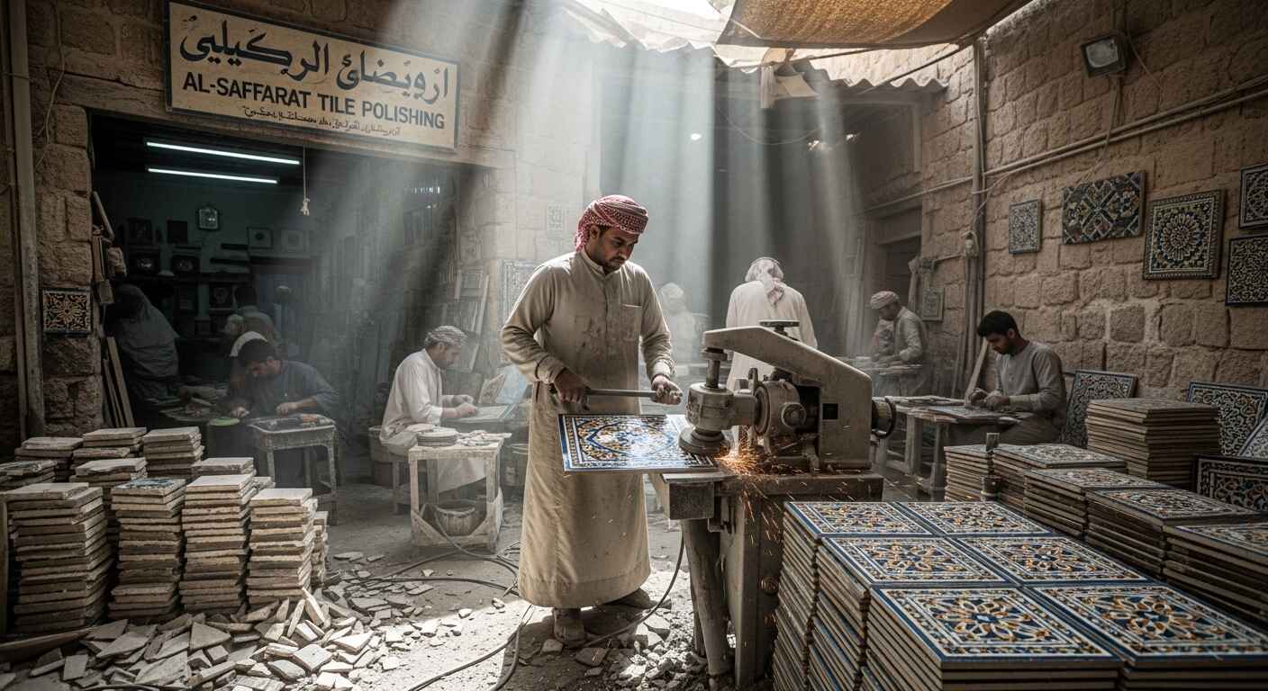 الصفرات جلي بلاط