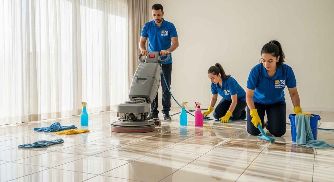 شركة جلي بلاط بأحد رفيدة