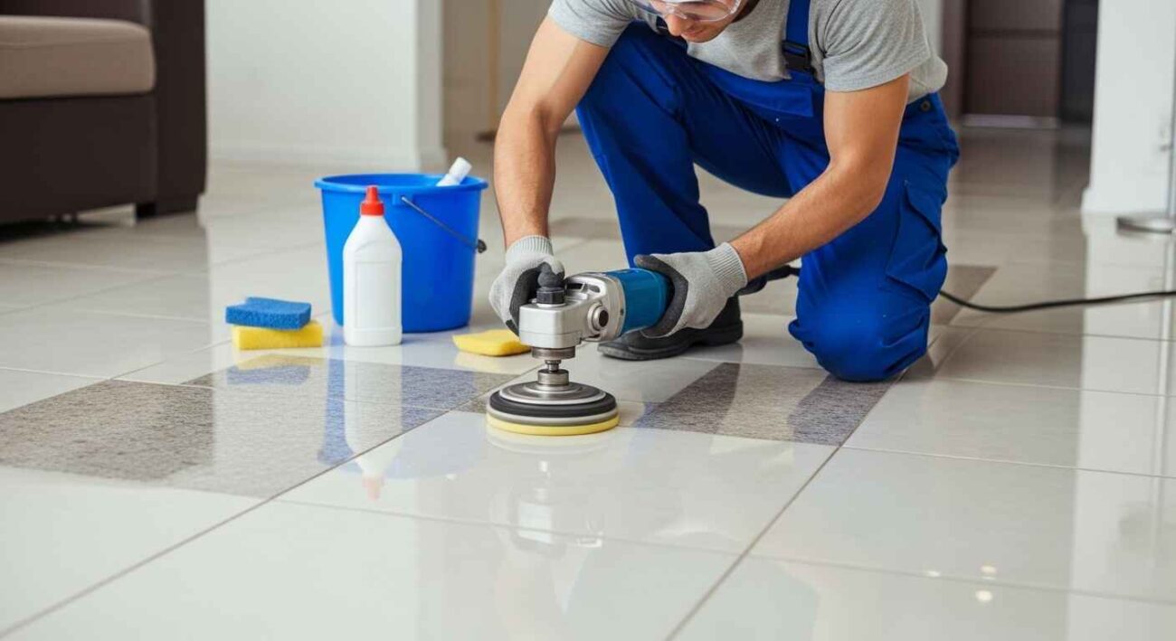 جلي بلاط بالانجليزي