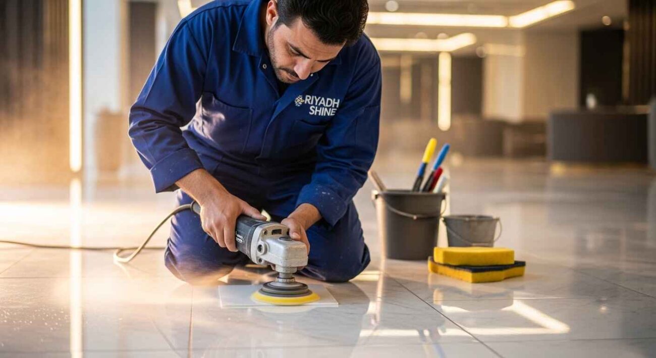 معلم جلي بلاط بالرياض