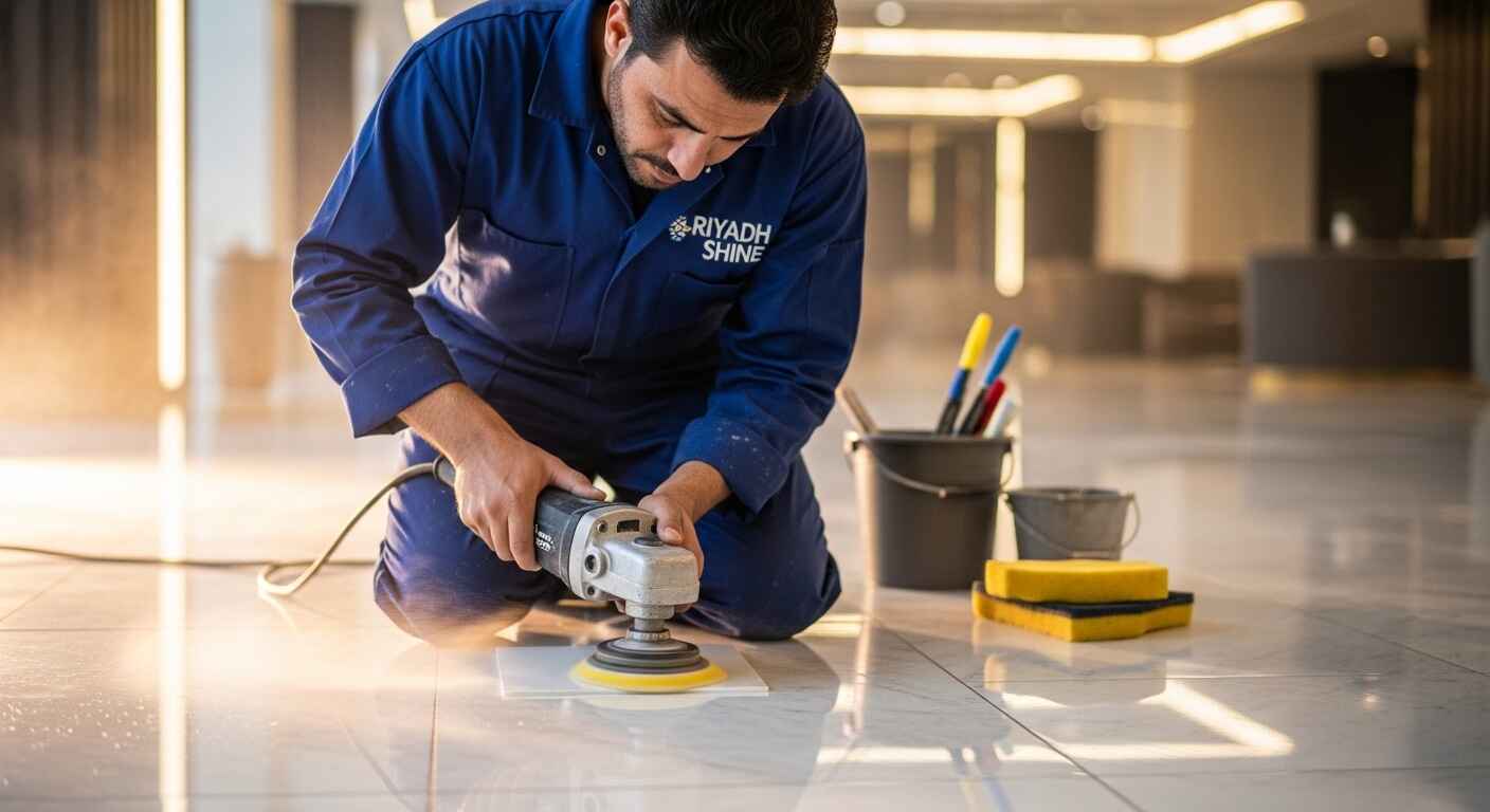 معلم جلي بلاط بالرياض