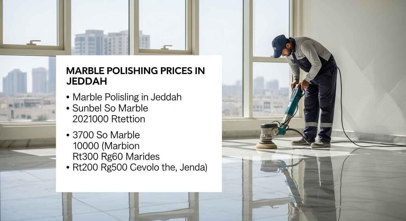 اسعار جلي الرخام في جدة