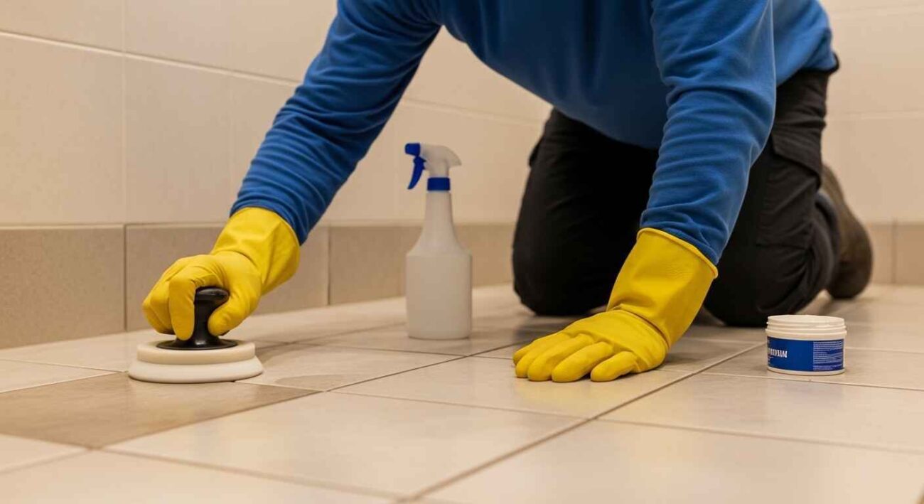 طريقة تلميع البلاط الباهت